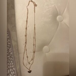 Kendra Scott Rose Gold Layered Necklace - Ari